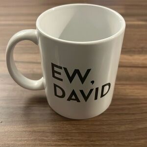 NWOT - Schitt's creek Alexis' quote ''EW David''